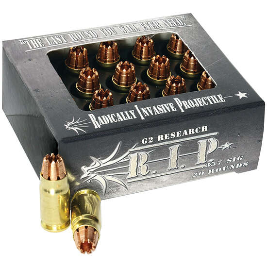 Ammunition G2 Research ZPAP M70 357Sig G2R RIP 357SIG 92GR 20/25 • Model: ZPAP M70